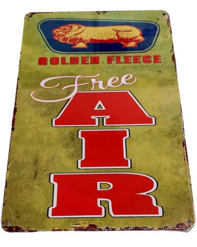 Decorative  Golden Fleece AIR Retro plate,  approx 30cm x 20cm