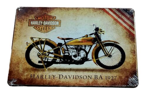 Decorative Harley Davidson 1927 Retro plate,  approx 30cm x 20cm #0486