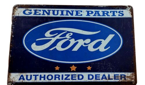 Decorative Ford Authorised Dealer Retro plate,  approx 30cm x 20cm #0462