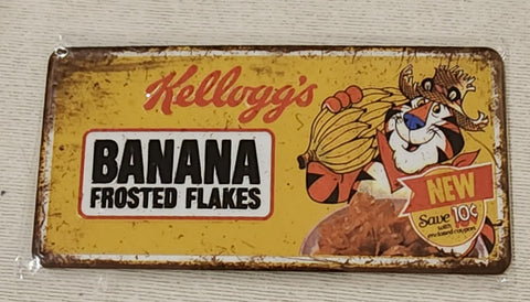 Magnet BANANA FROSTED FLAKES  12 x 6 cm approx