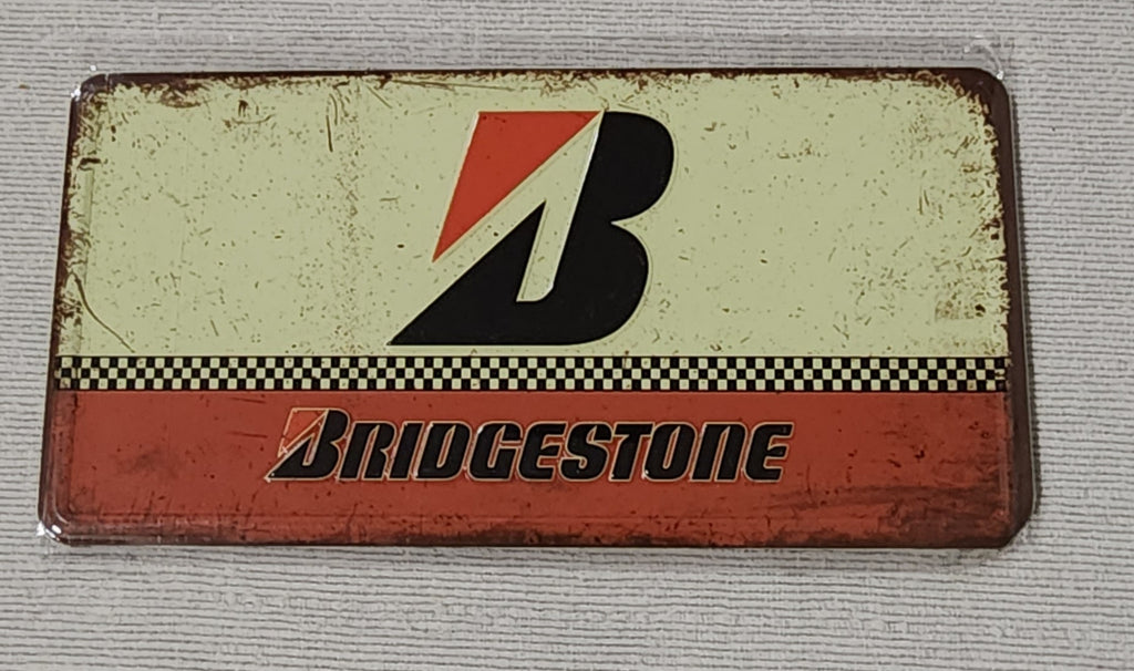 Decorative plate, BRIDGESTONE Retro approx 30cm x 20 cm