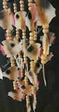 Capiz shell  FISH wind chime 57cm drop  x 20 cm wide approx #0150