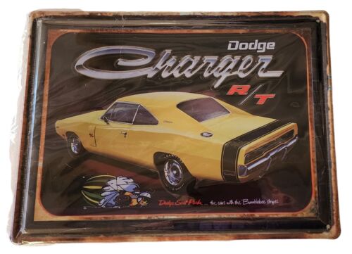 Decorative plate, DODGE CHARGER Retro  approx 30cm x 40 cm #0566