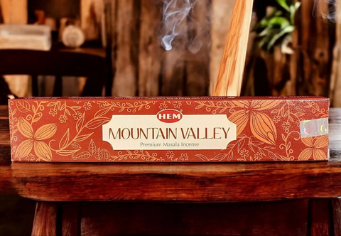 HEM Brand Incense Sticks MOUNTAIN VALLEY Rectangle 15g