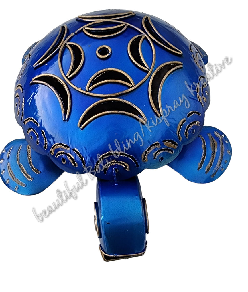 Mosquito coil holders turtle NEW Crescent style- Blue #0900