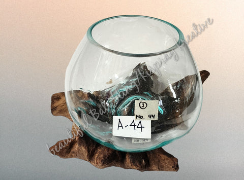 glass melt  bowl #A-44