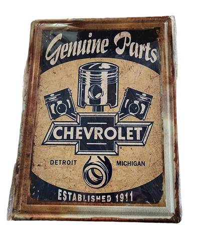 Decorative plate, CHEVROLET Retro approx 30cm x 40 cm #0538