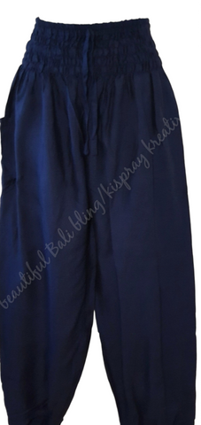 Harem pants Full length NAVY XXXXXL suit  20-24  clothing (#18)