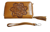 Leather purse range approx 17.5 cm x 11.5 cm