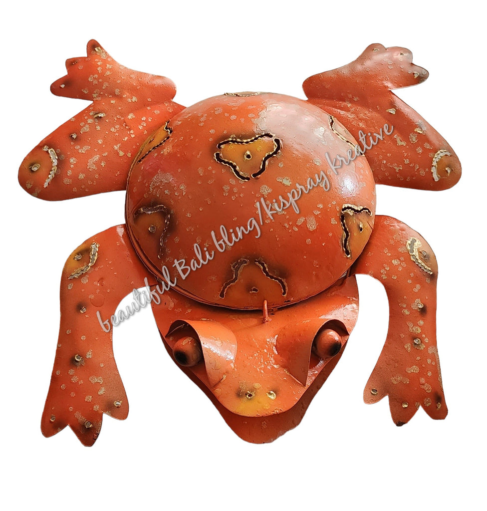 Mosquito coil holder frog ORANGE