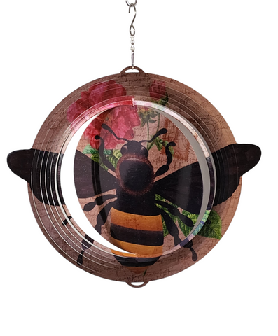 Windspinner, Vintage Bee approx 30cm