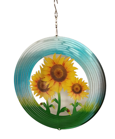 Windspinner,  Sunflower, approx 26cm