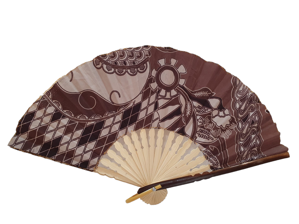 Bamboo Fan, approximately 27cm #17