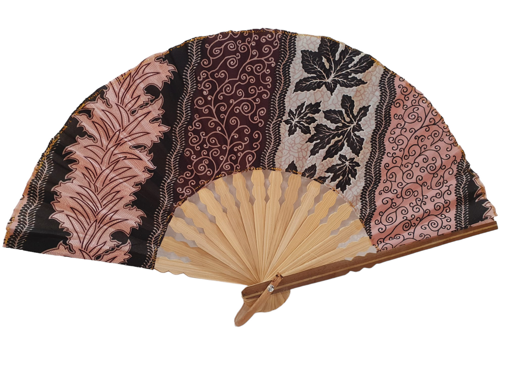 Bamboo Fan, approximately 27cm #24