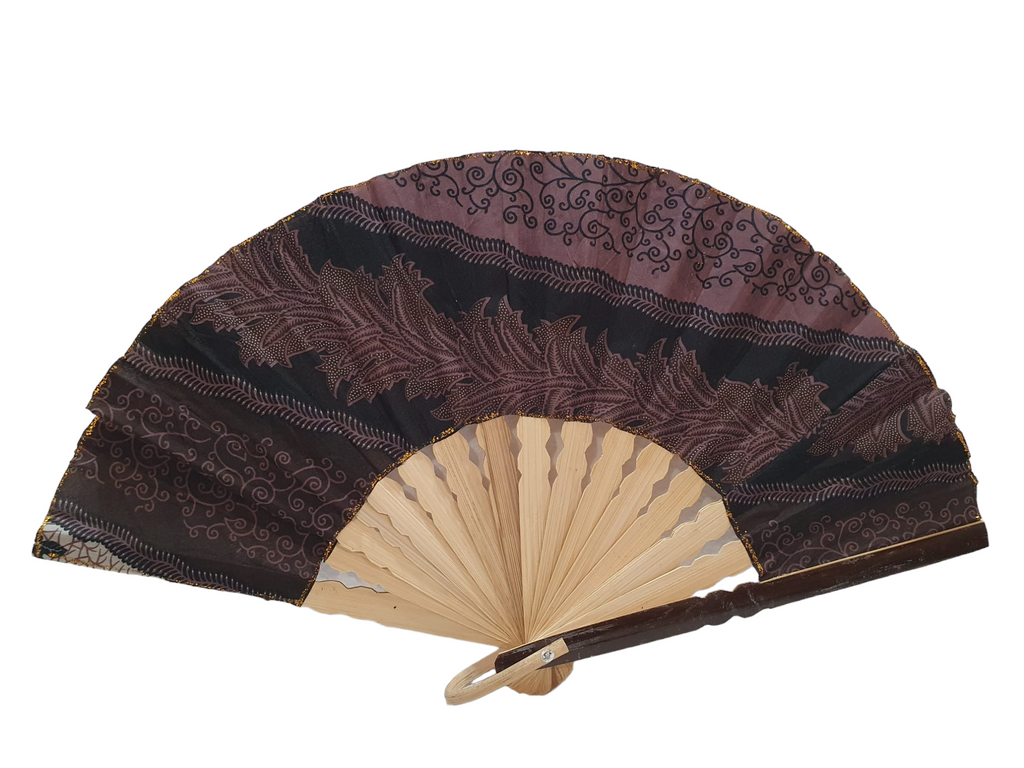 Bamboo Fan, approximately 27cm #28