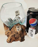 Glass  melt bowls #21