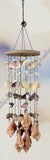 Shell wind chime seashell 14 cm wide  x 65 cm  COMPLETE length approx #0120