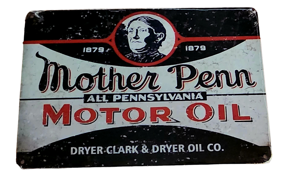 Decorative Mother Penn Motor oil Retro plate,  approx 30cm x 20cm #0432