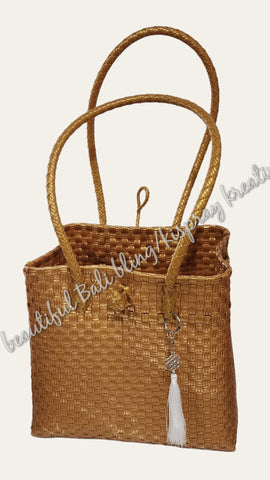 Jali Bag M Approximate size base 27 x14cm  height 27cm