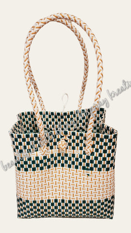 Jali Bag M Approximate size base 27 x14cm  height 27cm 📌be aware this is actually green #3