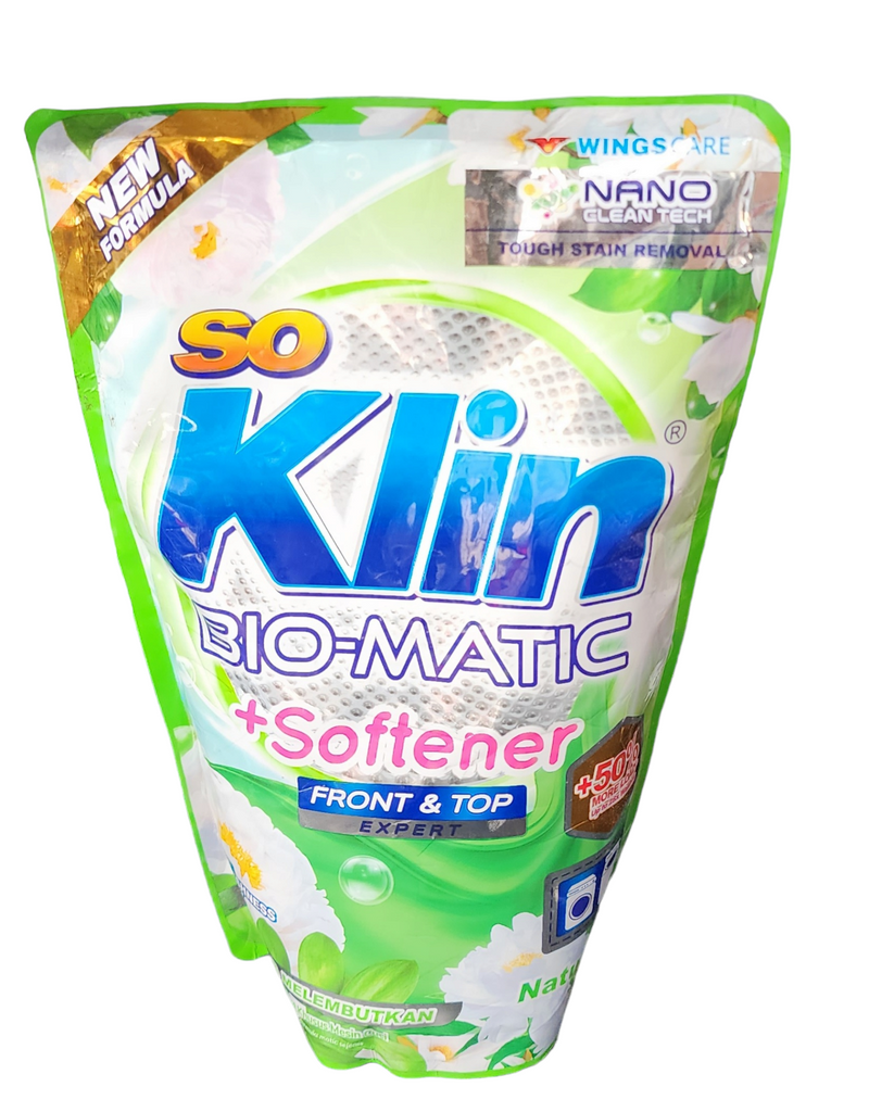 So Klin BIO - MATIC top & front LOADER Liquid Detergent 700ml (#9)