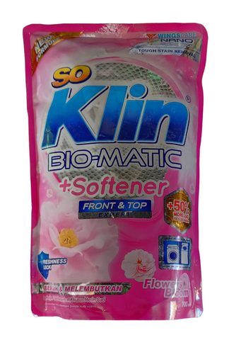 So Klin BIO - MATIC top & front LOADER Flower Bloom Liquid Detergent 1 kg (#27)
