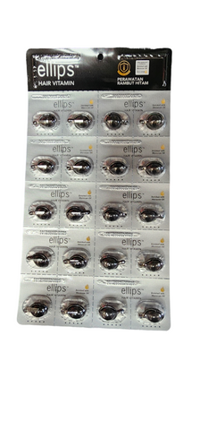 Ellips sheet  20 capsules  of hair oil BLACK