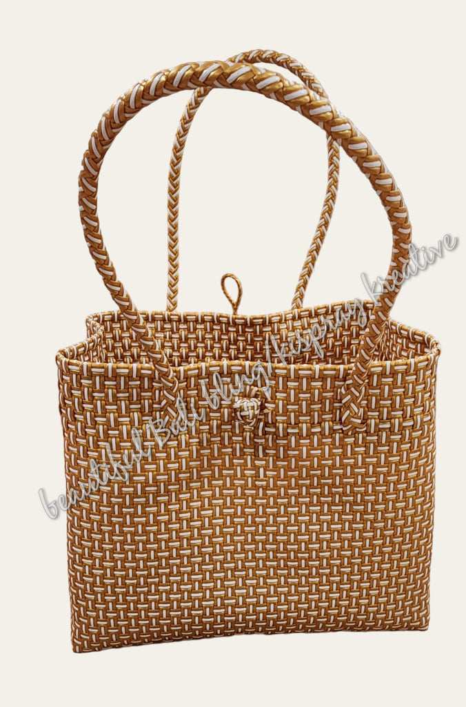 Jali Bag L Approximate size base 30 x15 cm  height 30/31cm #2003