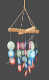 Capiz shell wind chime  15cm wide  x 45cm  COMPLETE length approx #0061