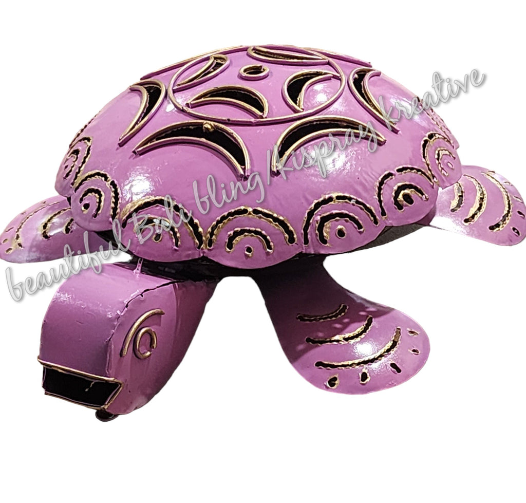 Mosquito coil holders turtle NEW Crescent style- SOFT PINK  #0909