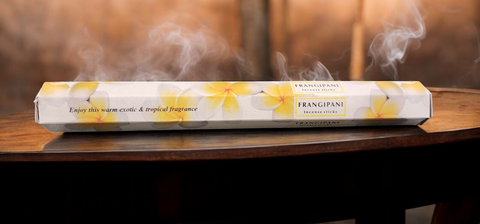 Incense Kamini Brand Incense Frangipani Sticks 20 sticks per pack Hexagonal