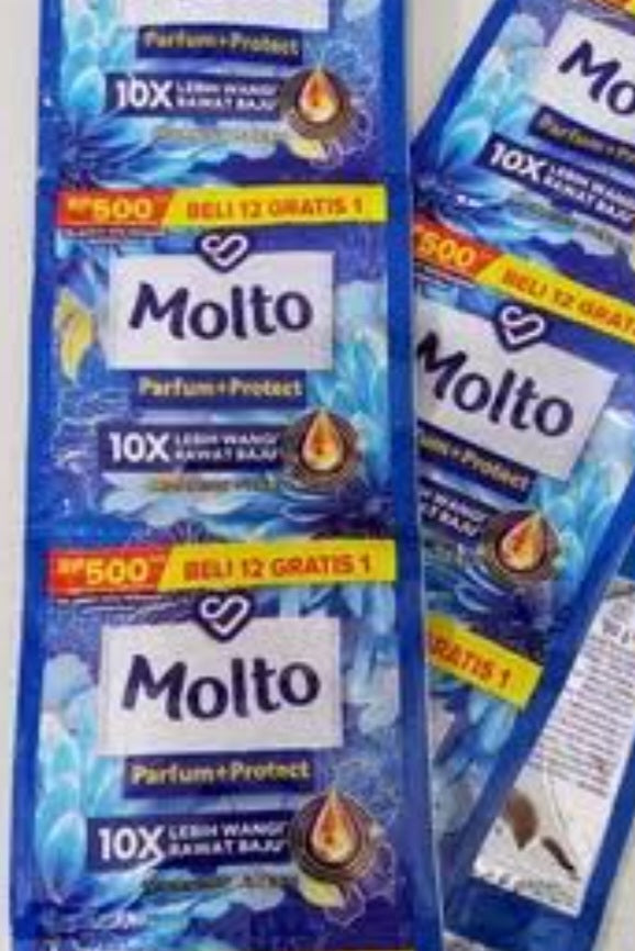 Molto blue softener Perfum & Protect Morning Fresh 12 x 9ml (#13)