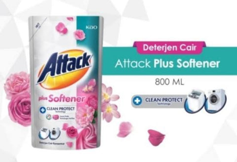 ATTACK EASY+SOFTENER Liquid Detergent 750g (#31)