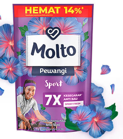 Molto Pewangi SPORT SOFTENER 780ml (#45)