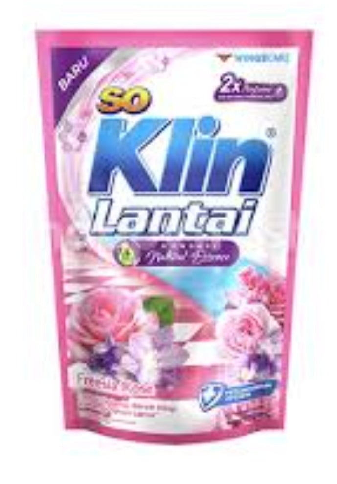 So klin floor cleaner LANTAI FREESIA ROSE 310ml (#18)