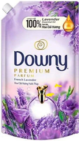 BULK BUY Downy Premium French Lavender fabric softeners 12 x 10 ml sachets Buy 10 receive 11 (#18)