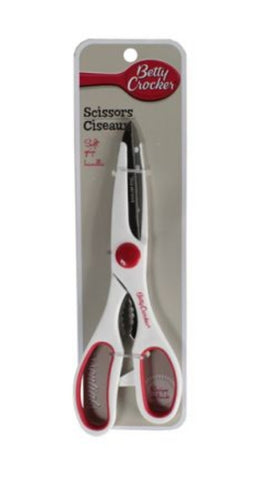 Betty Crocker Kitchen Scissors, 21 cm soft touch