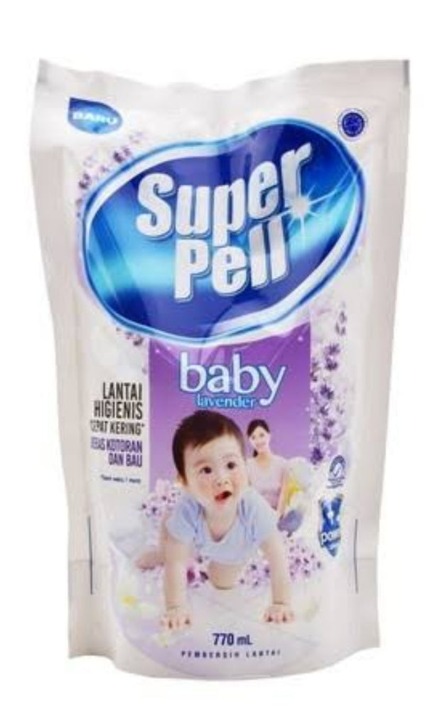 SUPER PELL floor cleaner BABY LAVENDER NEW 770ml (#22)