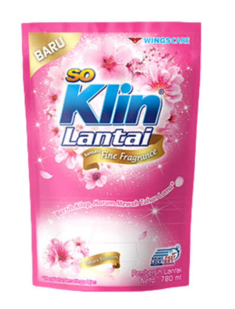 So klin floor cleaner SAKURA BLOSSOM 780ml (#43)