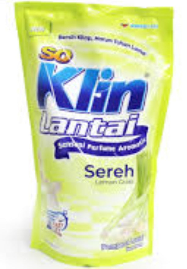 So klin floor cleaner SEREH ( LEMONGRASS) & Geranium 770ml (#44)