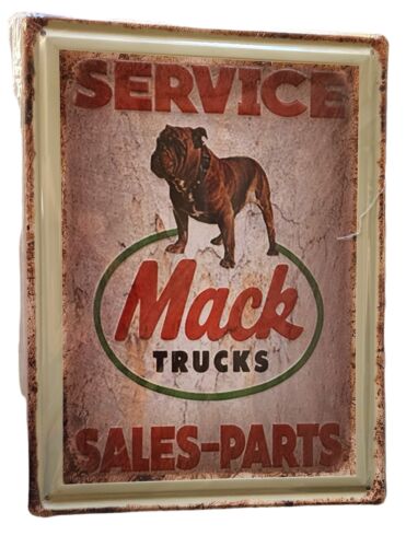 Decorative plate, MACK TRUCKS Retro approx 30cm x 40 cm #0560