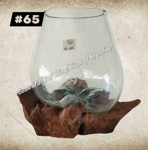 Glass  melt bowls #65