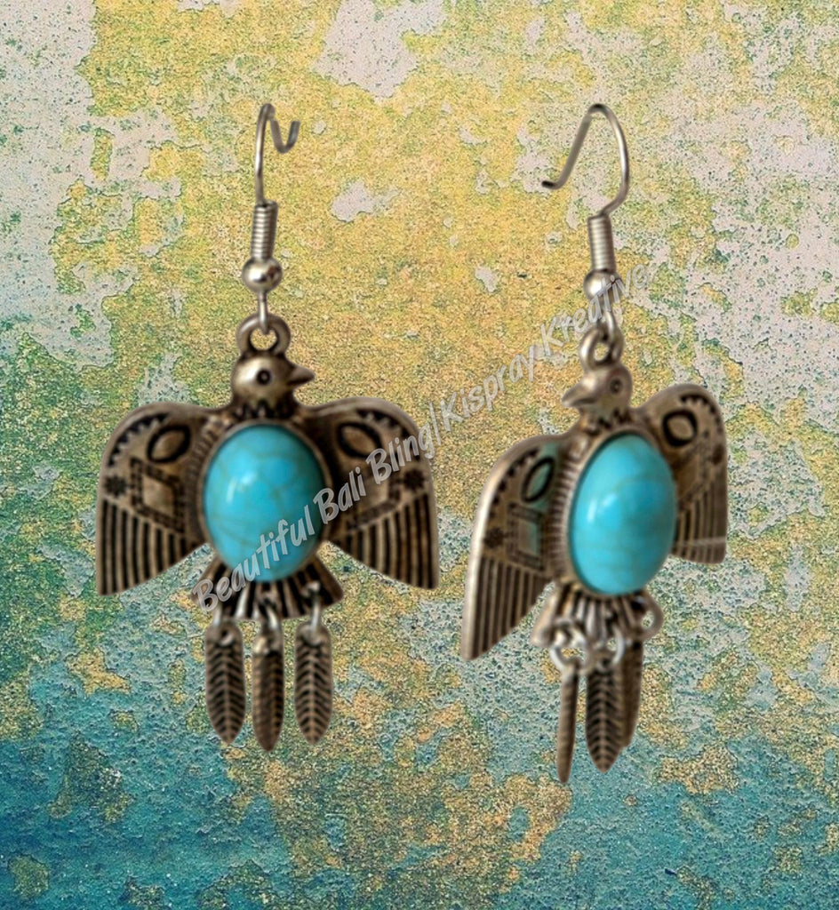 BOHO Earrings #13 complete length approx 6 cm
