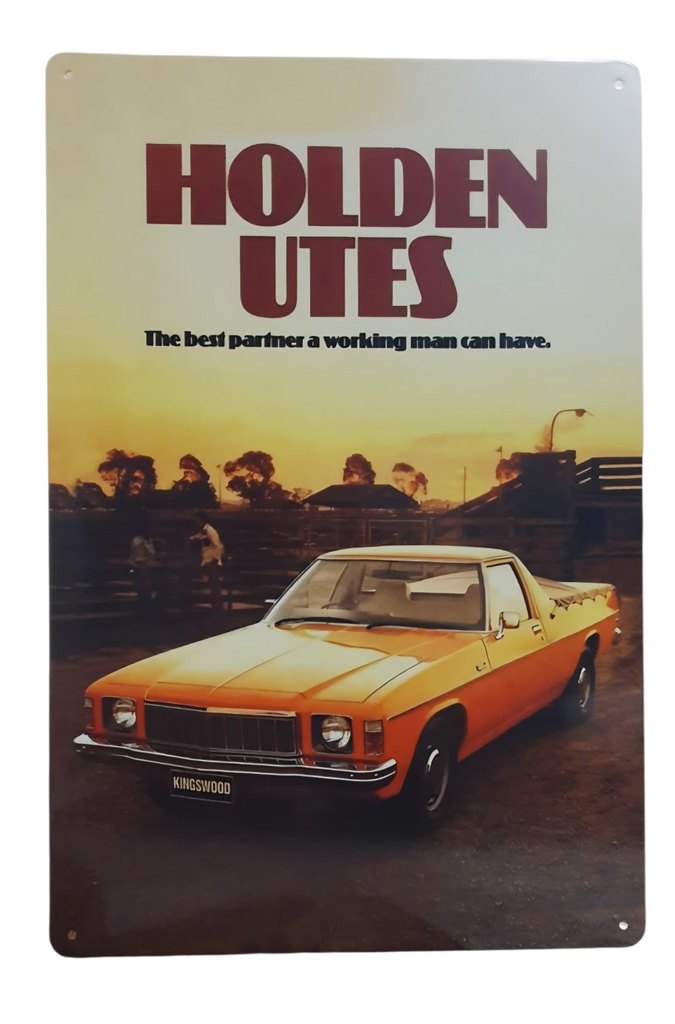 Decorative HOLDEN UTES Retro plate,  approx 30cm x 20cm #P34