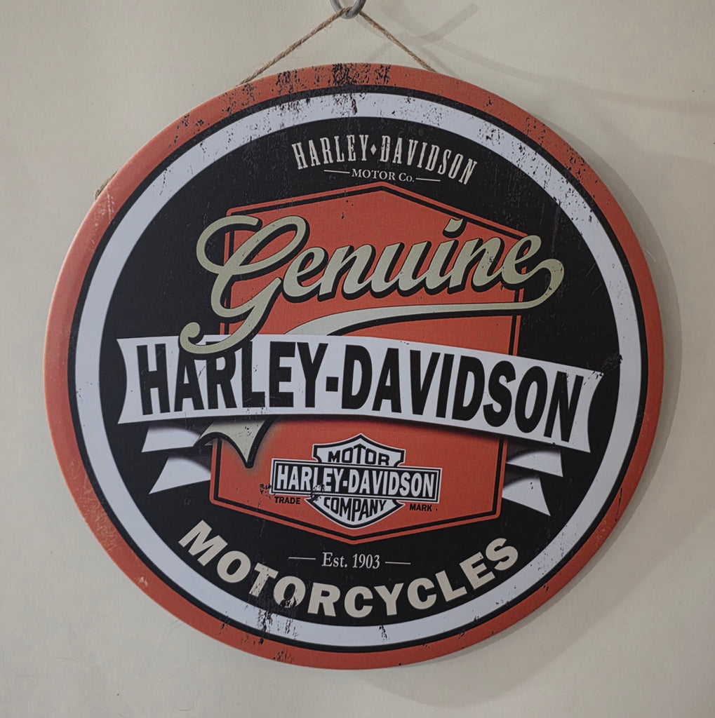 Decorative HARLEY DAVIDSON  Retro plate,  30cm x 30cm #H28