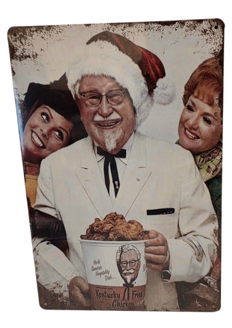 Decorative KFC Retro plate,  approx 30cm x 20cm #0427