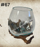 Glass  melt bowls #67