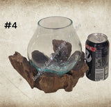 Glass  melt bowls #4