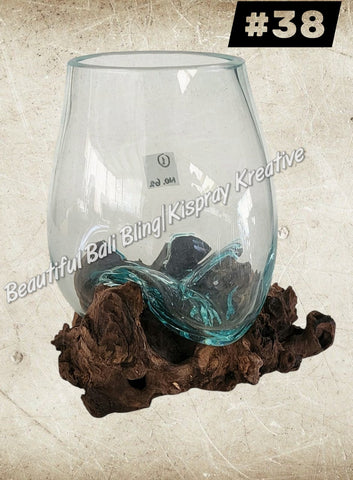 Glass  melt bowls #38