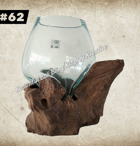 Glass  melt bowls #62